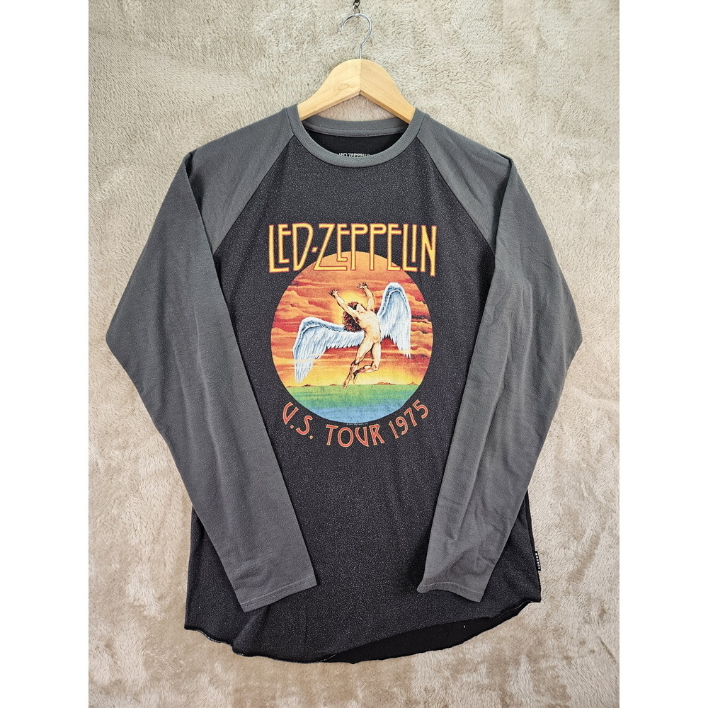 Burton Roadie Tech Tee Led Zeppelin U.S. Tour 1975 Graphic Raglan Shirt